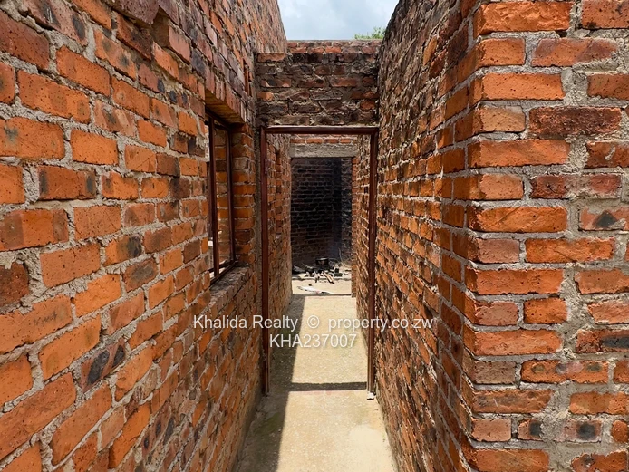Riverside Ruwa incomplete house for sale 