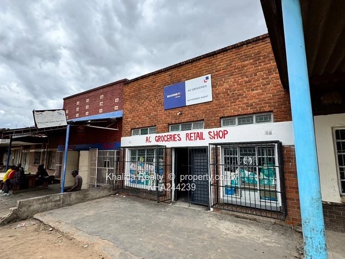 Chitungwiza town center shop for sale